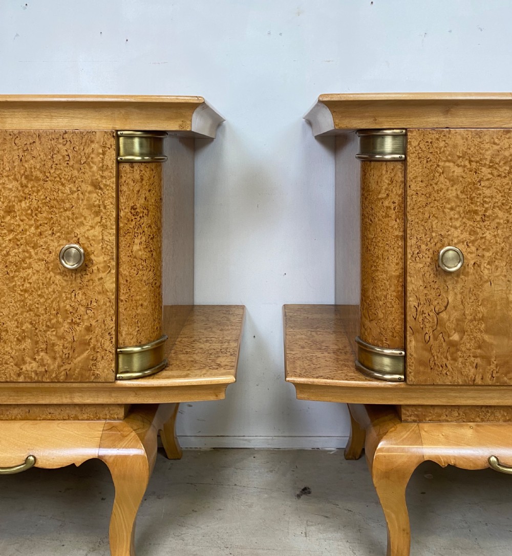 Pair of Art Deco Nightstands View IV