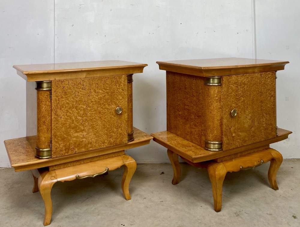 Pair of Art Deco Nightstands View VI