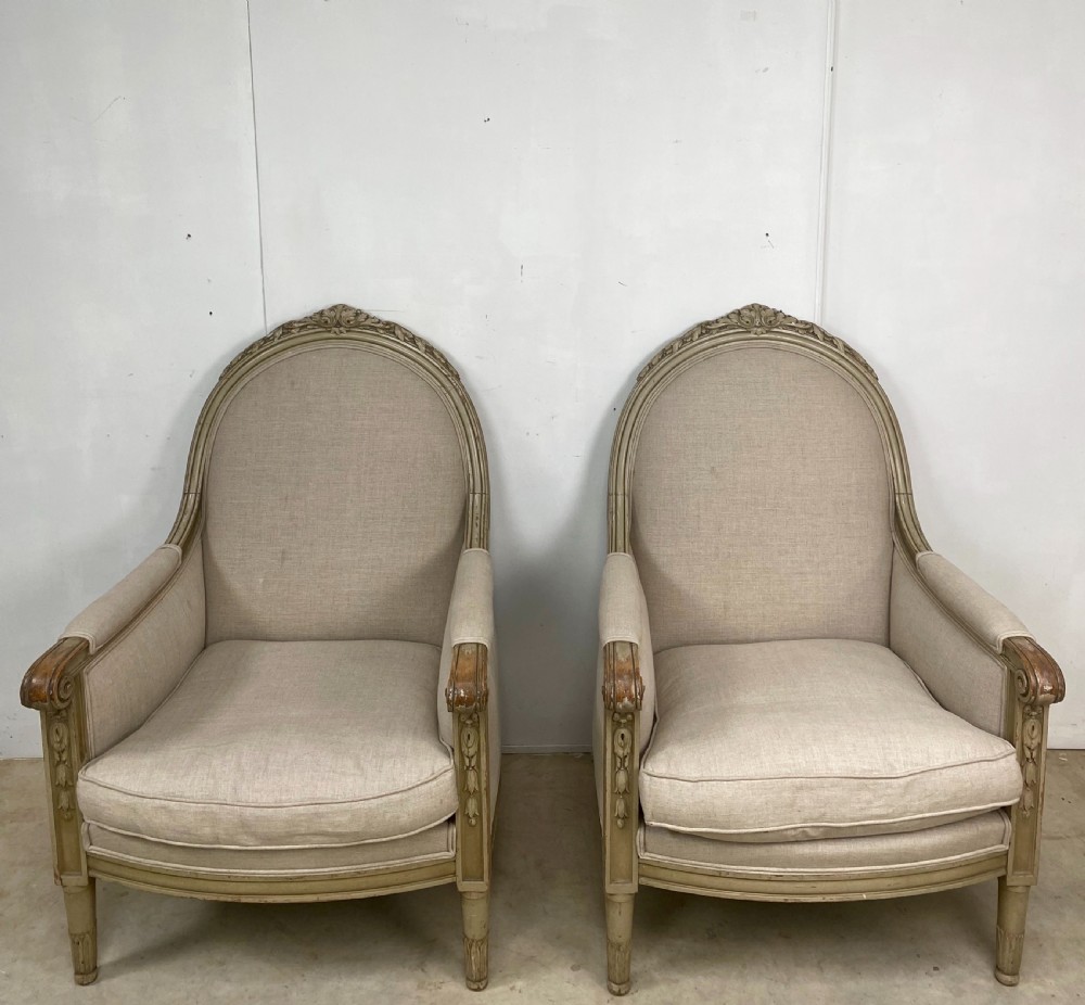 Pair of French Armchairs View II