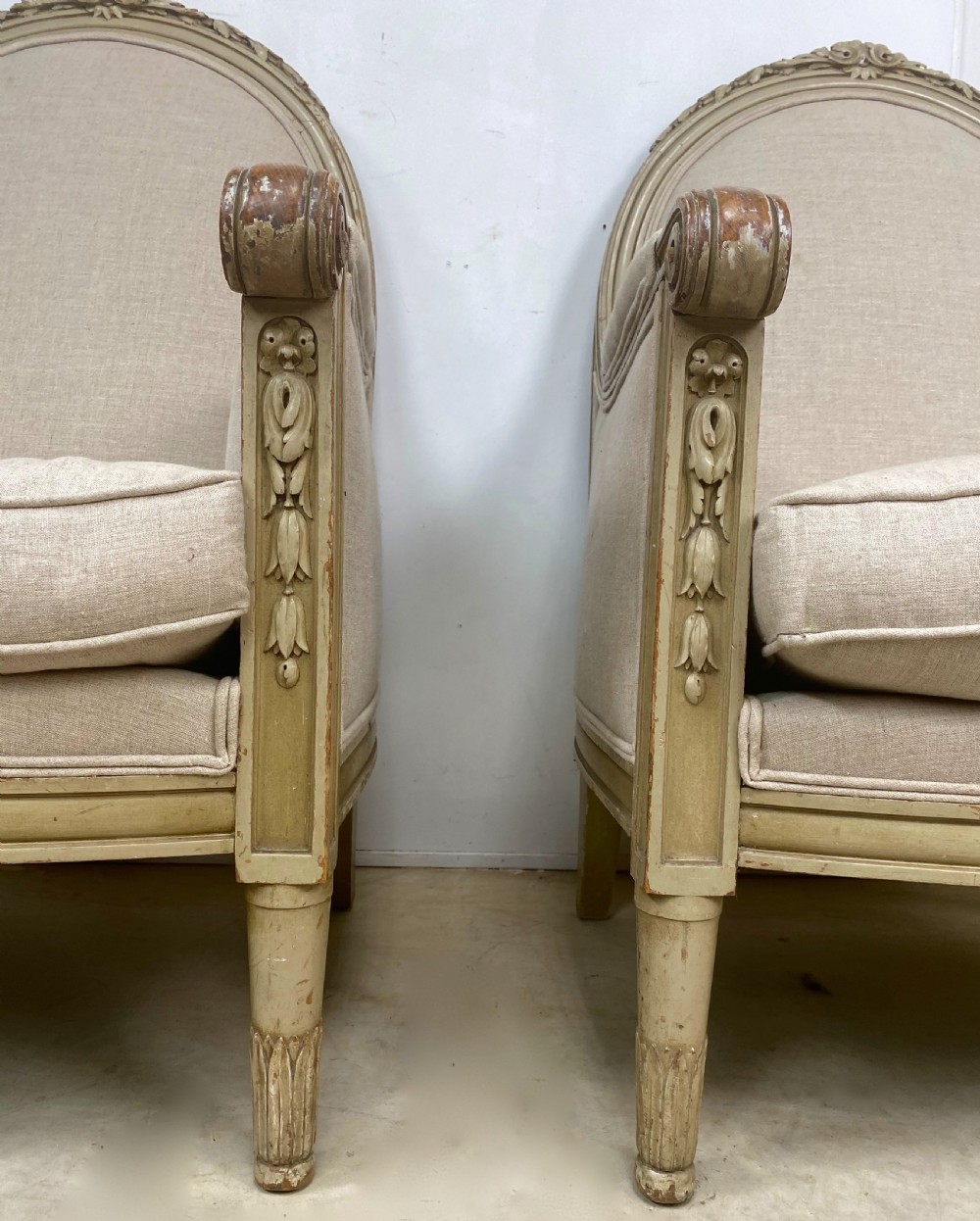 Pair of French Armchairs View III