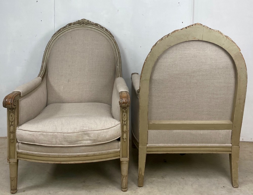 Pair of French Armchairs View IV