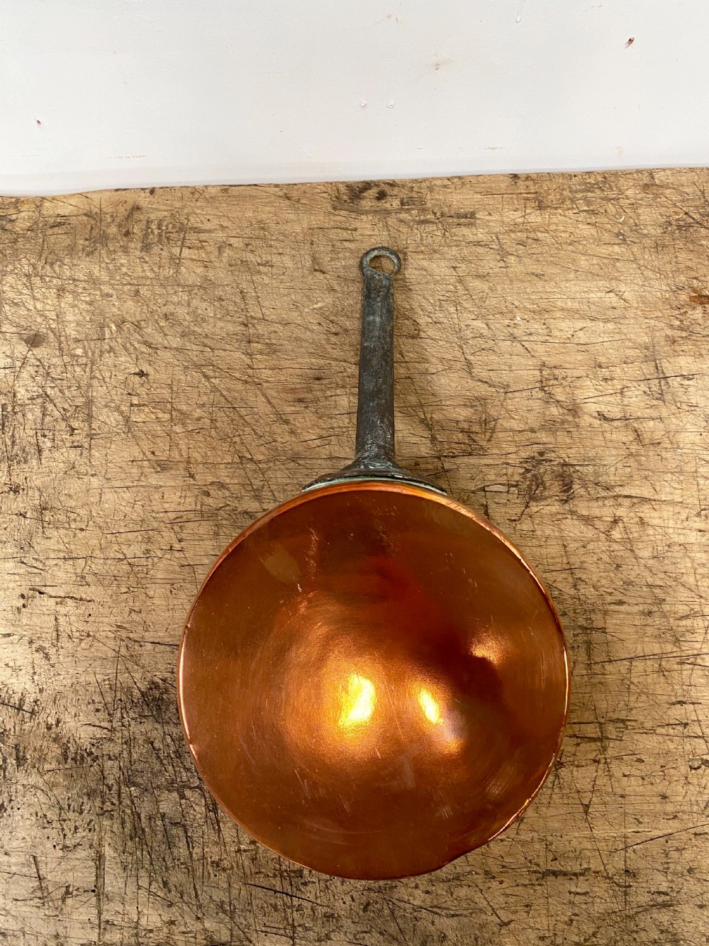 19th Century Copper Pan View IV