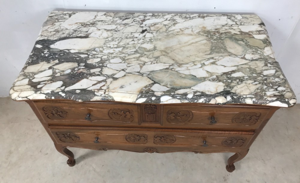 French Walnut Commode  View II