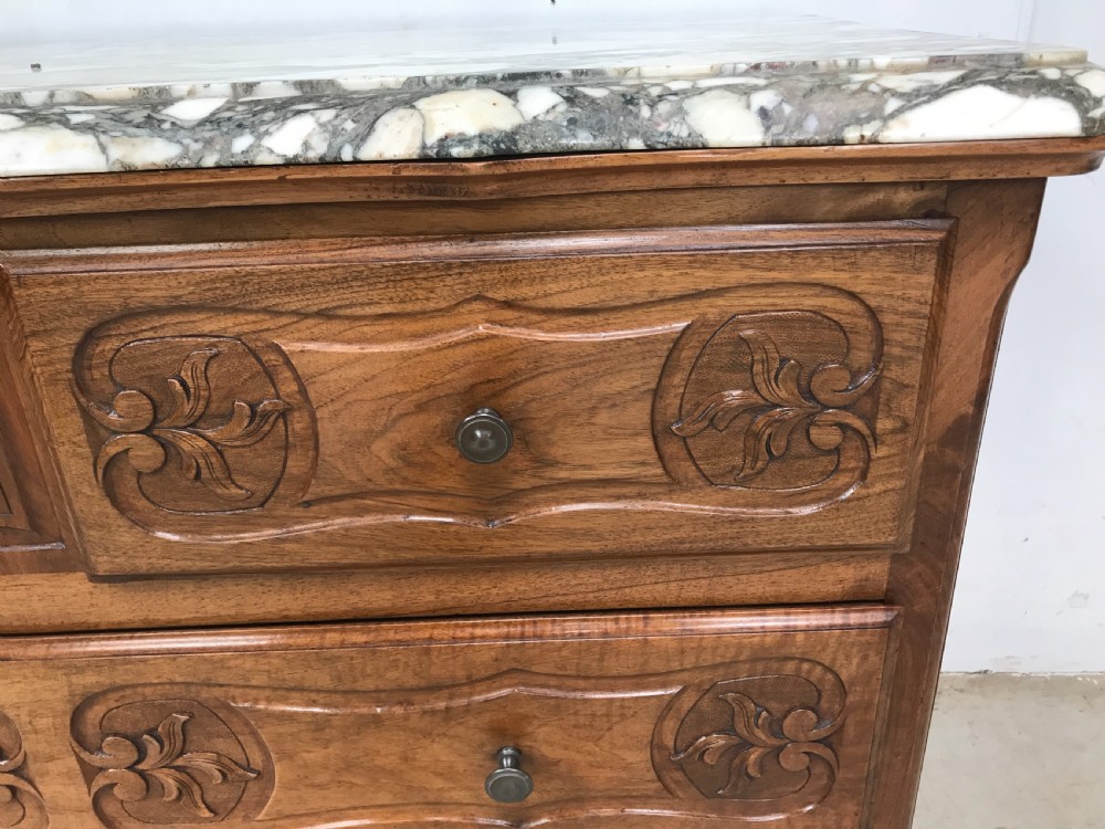 French Walnut Commode  View VI