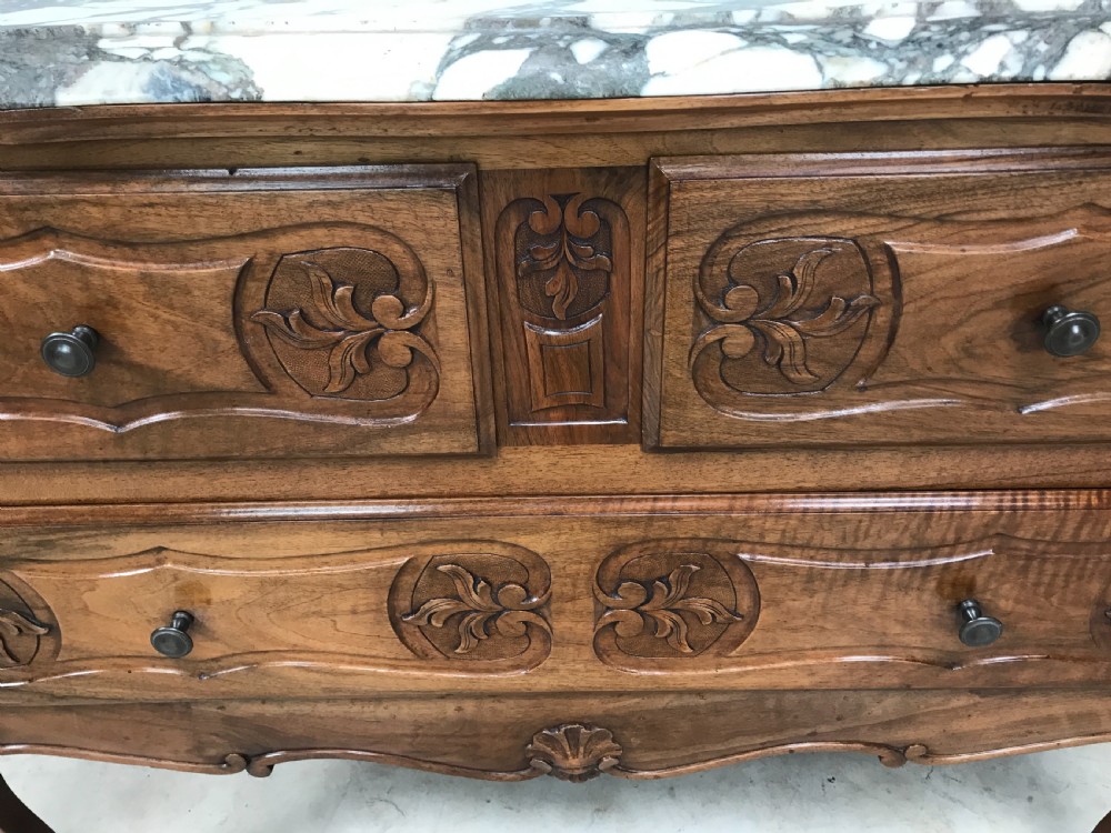 French Walnut Commode  View VII