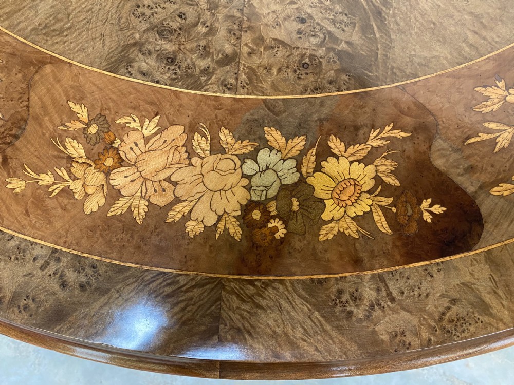 Antique Inlaid Centre Table View XIII