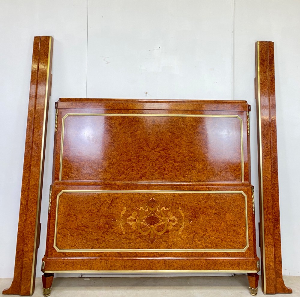 Walnut and Ormolu Bed View II