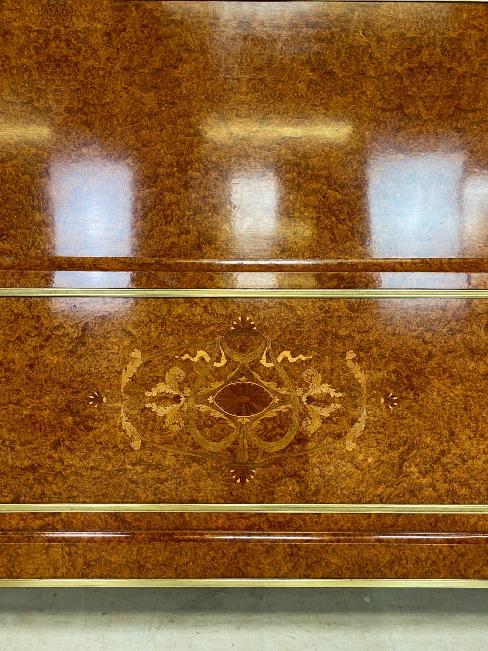 Walnut and Ormolu Bed View V