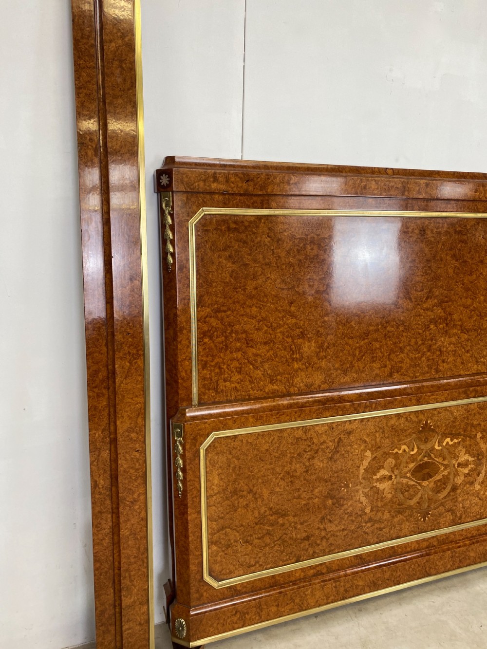 Walnut and Ormolu Bed View IX