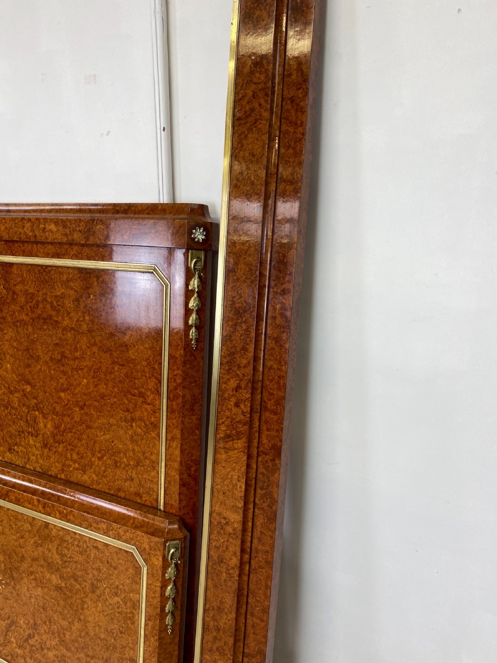 Walnut and Ormolu Bed View X