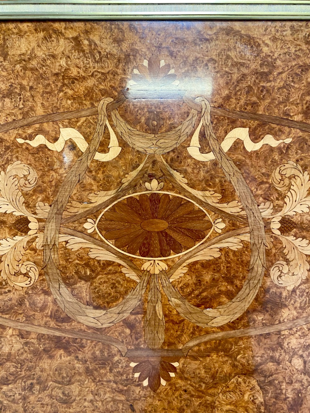 Walnut and Ormolu Bed View XV