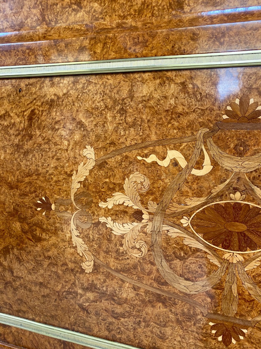 Walnut and Ormolu Bed View XVI