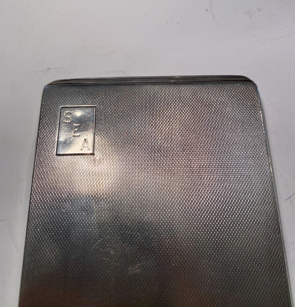 Sterling Silver Cigarette Case View III