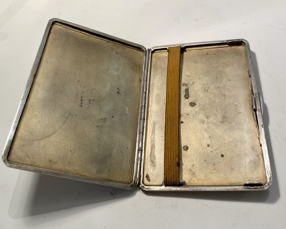 Sterling Silver Cigarette Case View VI