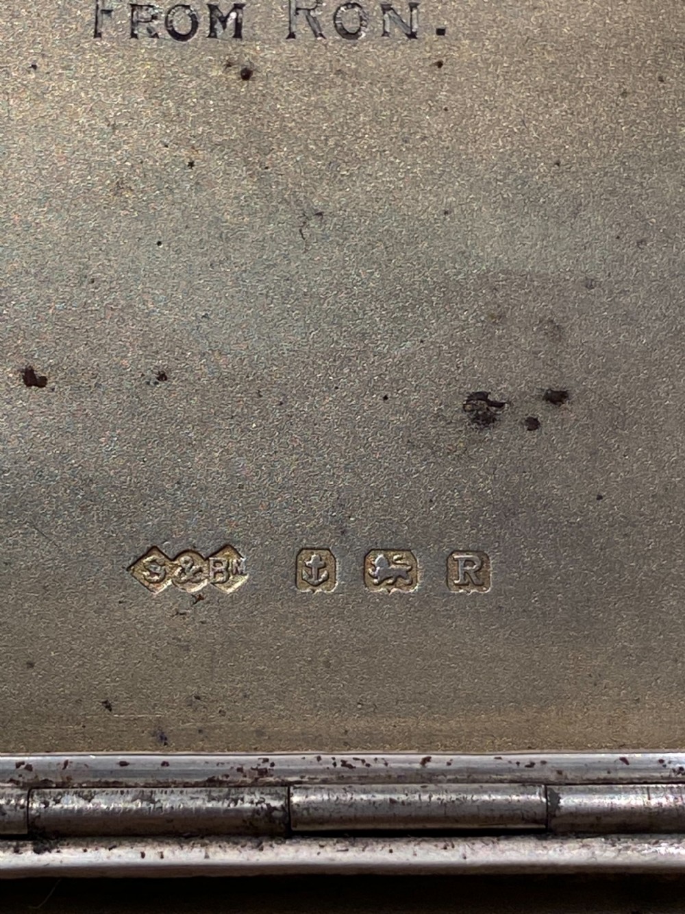 Sterling Silver Cigarette Case View X