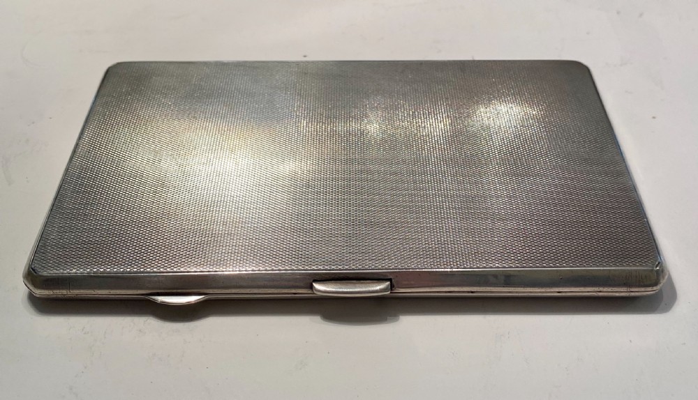 Sterling Silver Cigarette Case