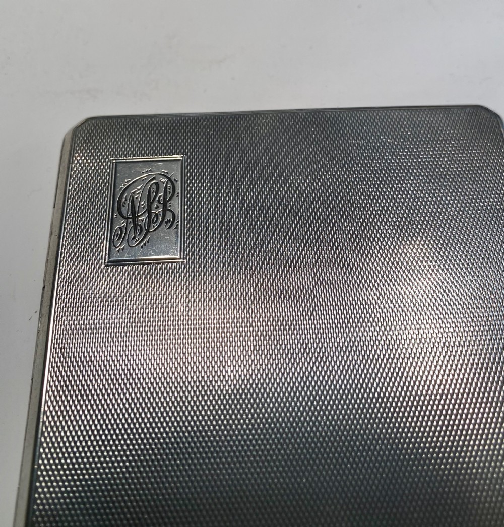 Sterling Silver Cigarette Case View III