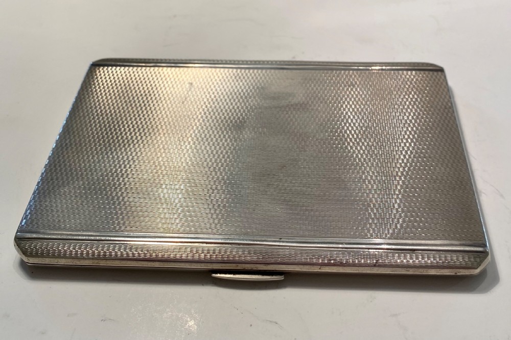 Sterling Silver Cigarette Case View II
