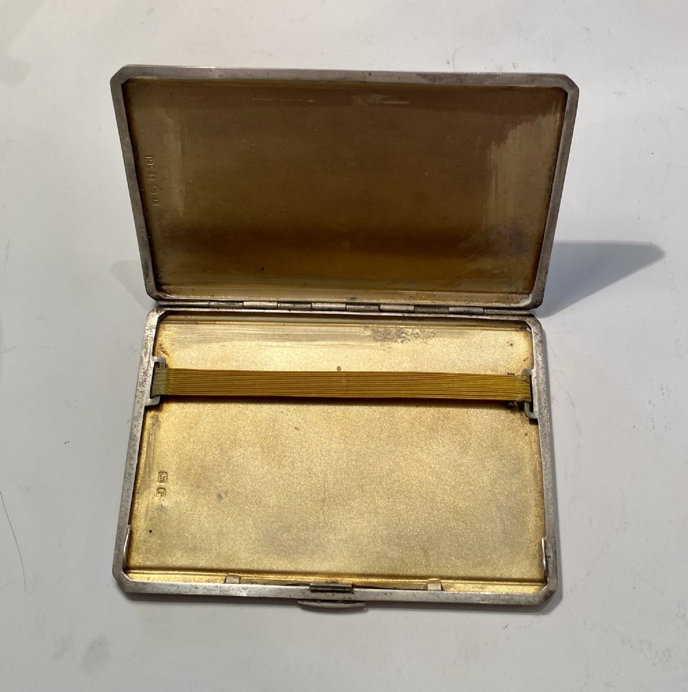 Sterling Silver Cigarette Case View V