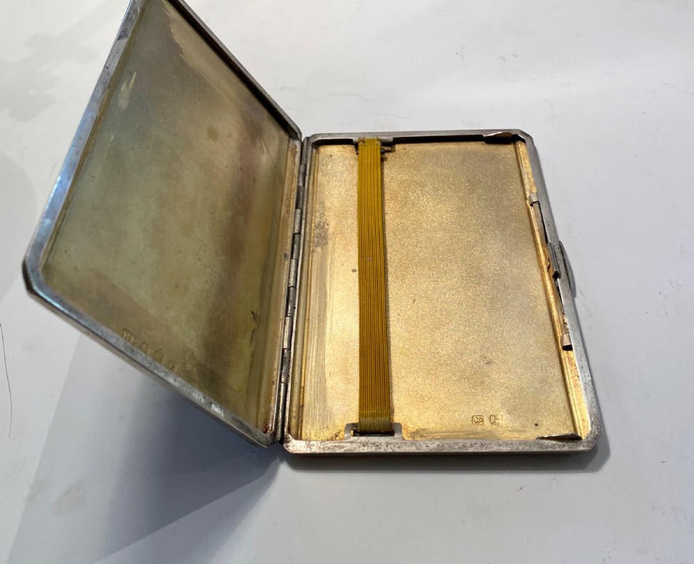 Sterling Silver Cigarette Case View VI