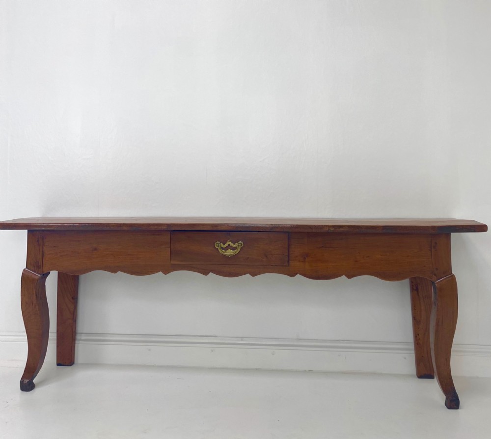French Cherrywood and Chestnut Serving Table