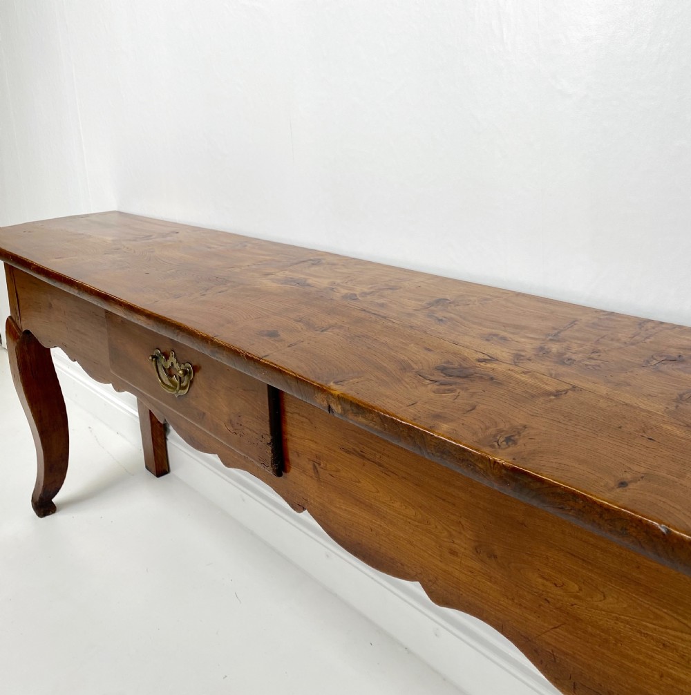French Cherrywood and Chestnut Serving Table View VII