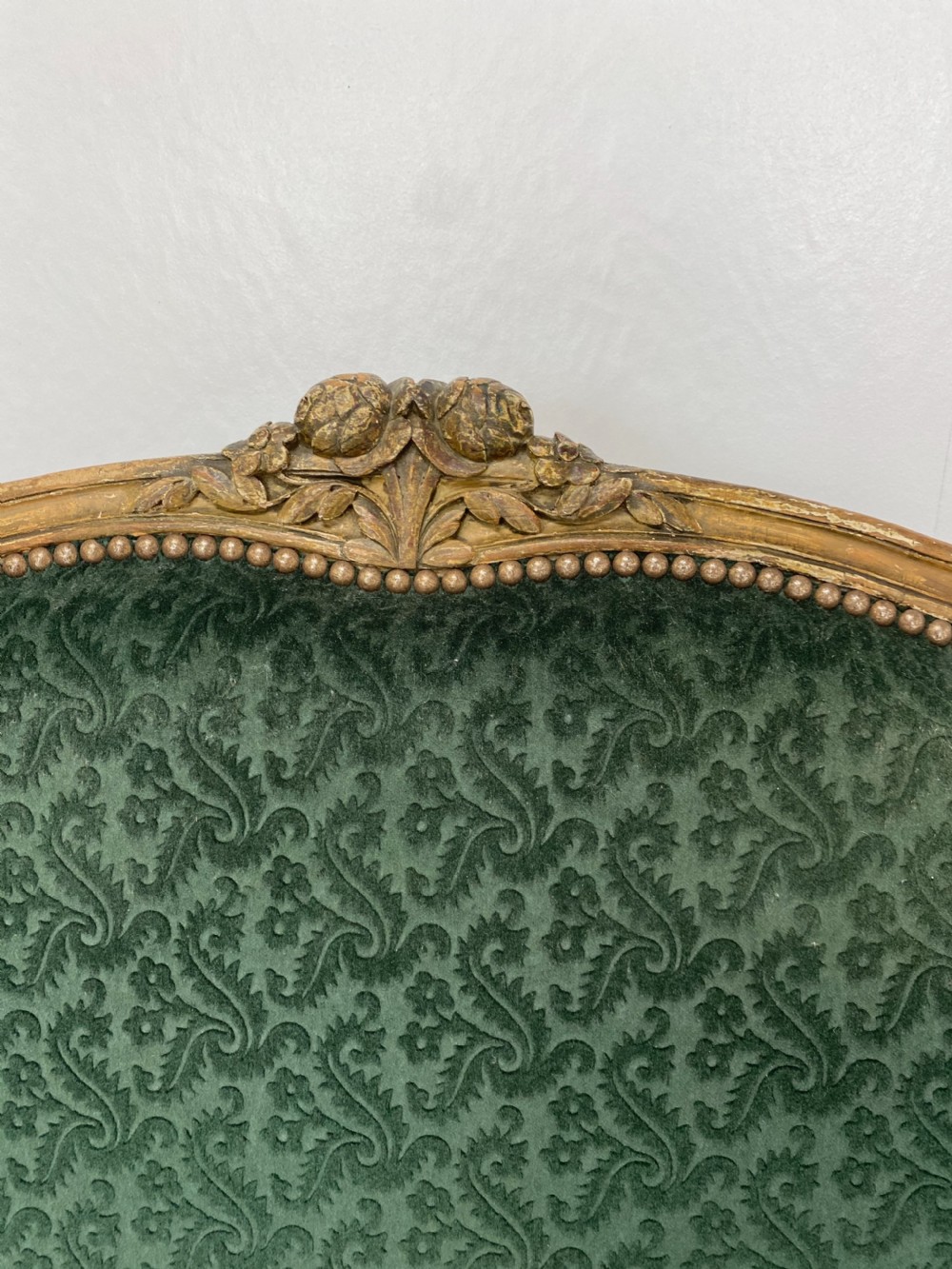 19th Century French Sofa with Original Paint View IV