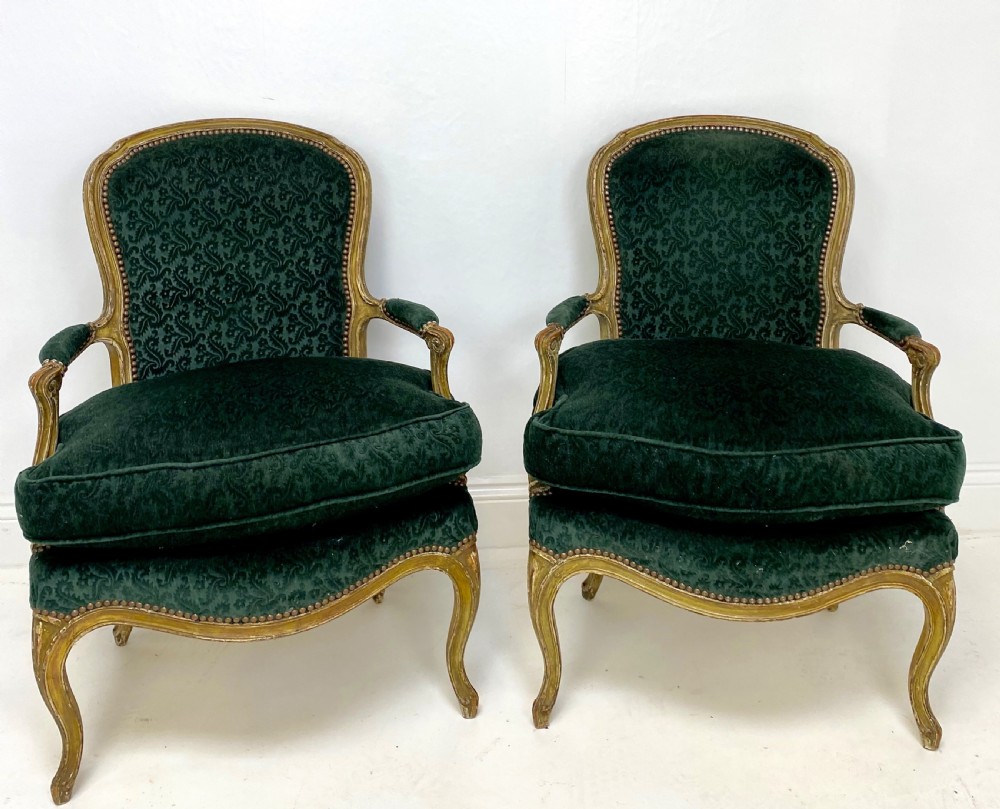 Pair of 19th Century French Armchairs View III
