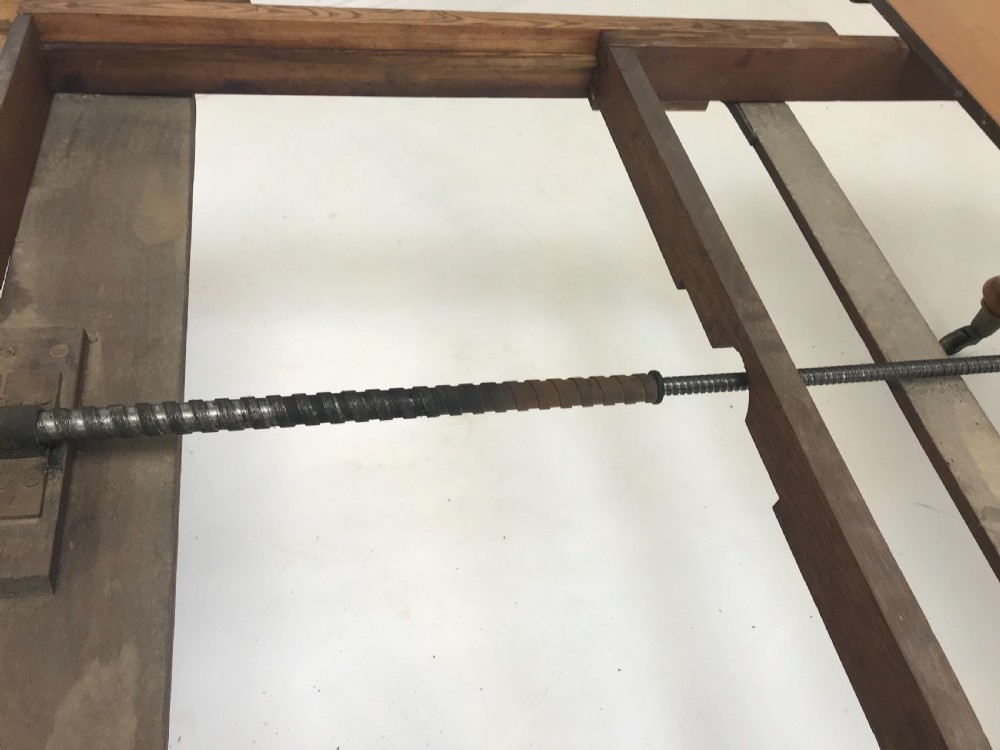 Antique walnut extending Dining table View XVI