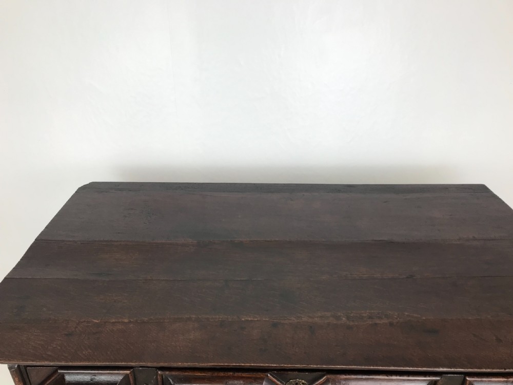 Antique 17th Cent Oak Chest  View VIII