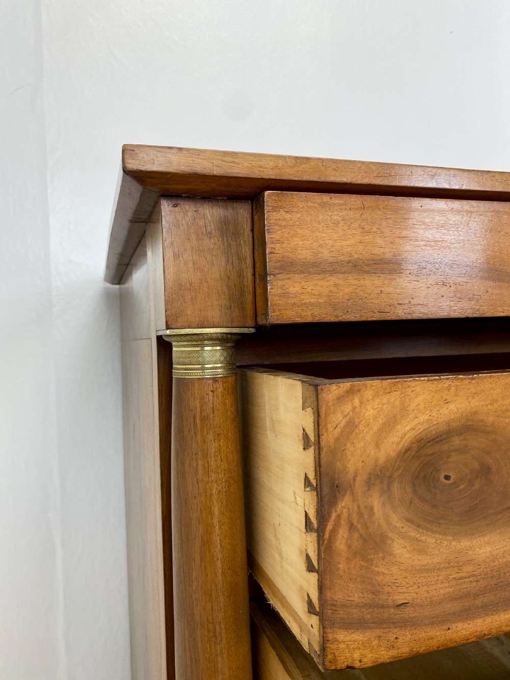 19th Century French Walnut Commode View XI
