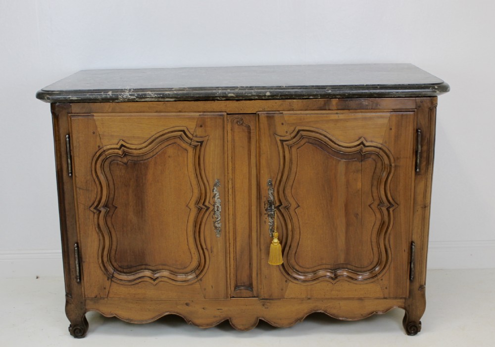 Exceptional French Marble top Buffet