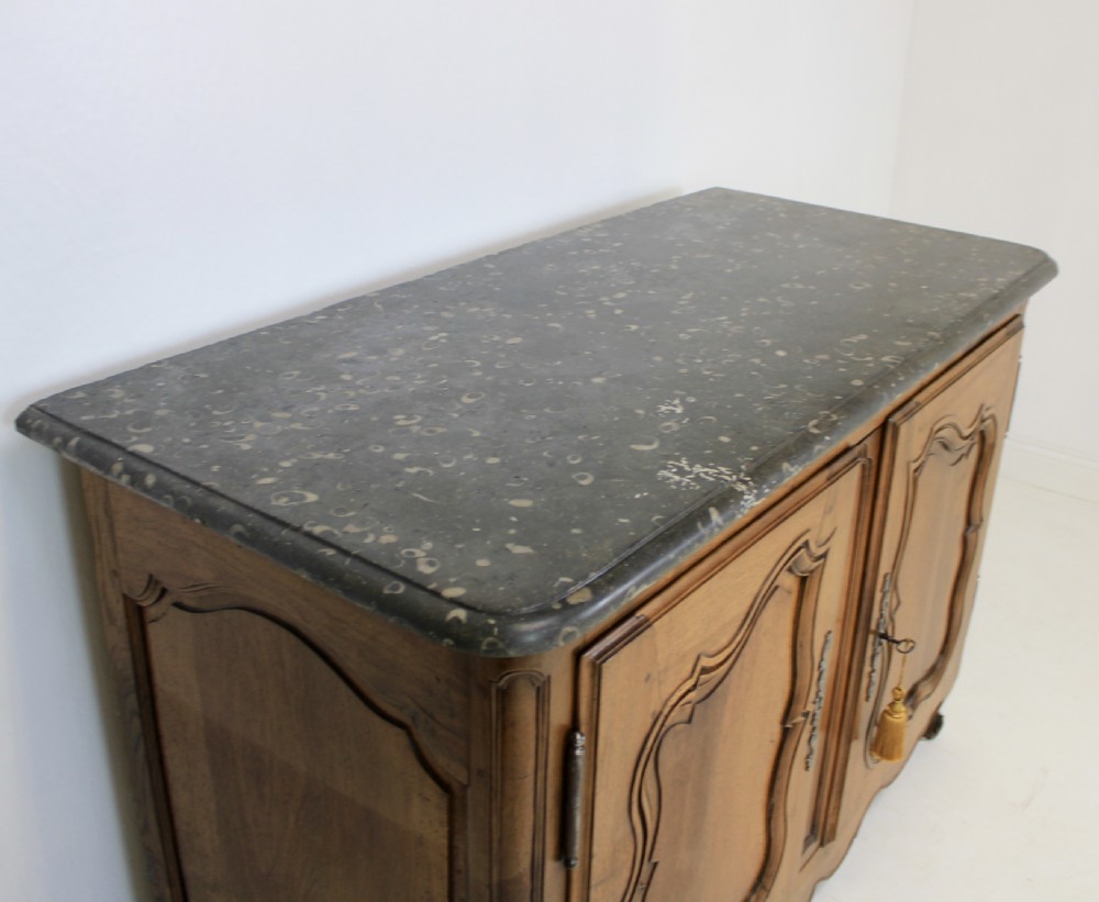 Exceptional French Marble top Buffet View III