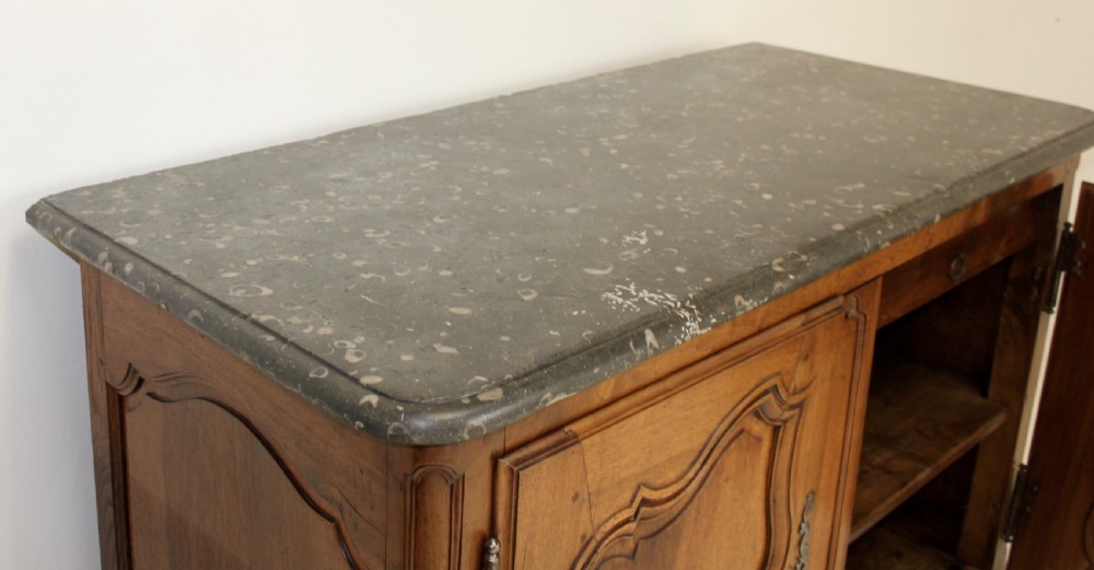 Exceptional French Marble top Buffet View XII