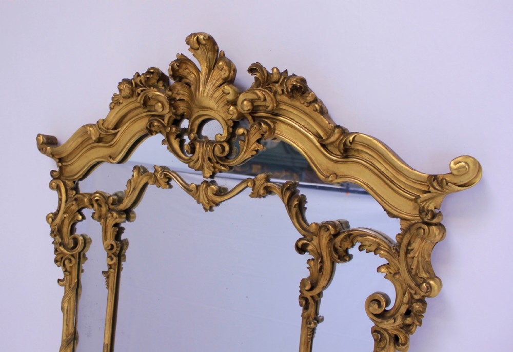 Carved Gilt Wood Mirror View V