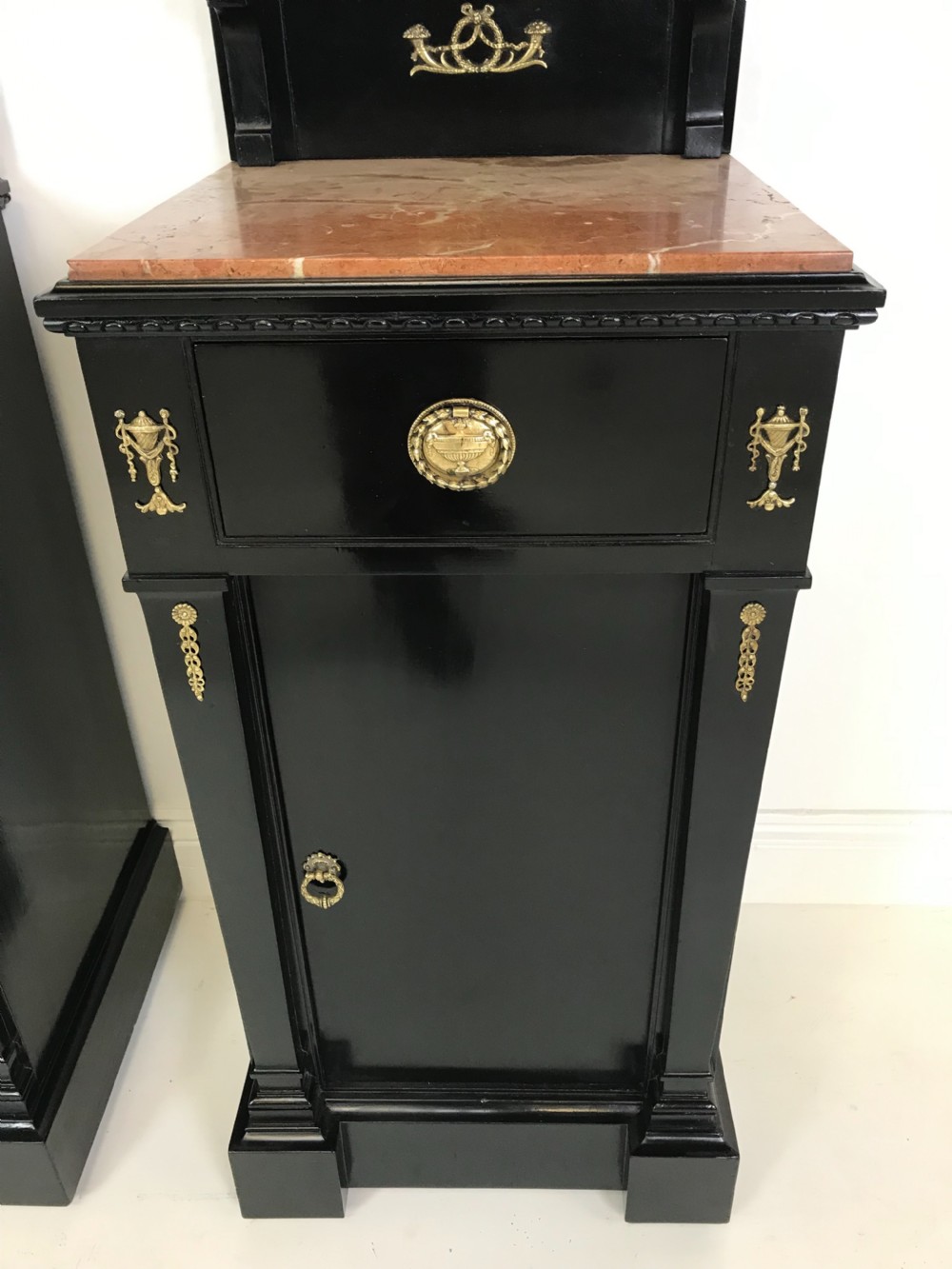 Pair of Empire Nightstands  View IV