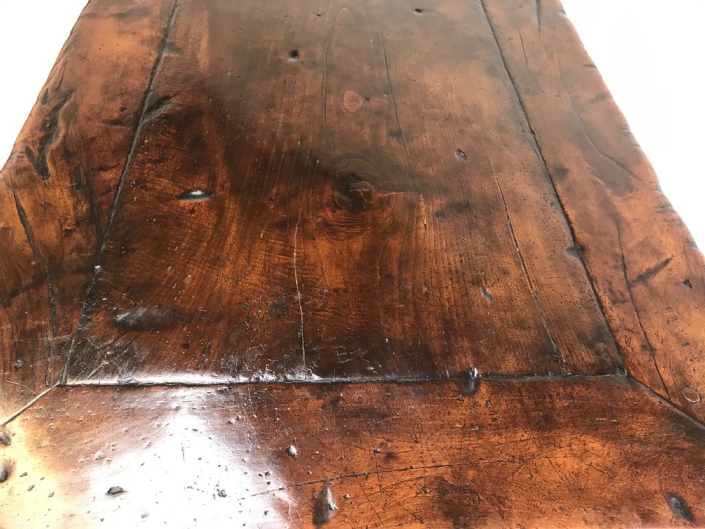 Walnut refectory table  View V