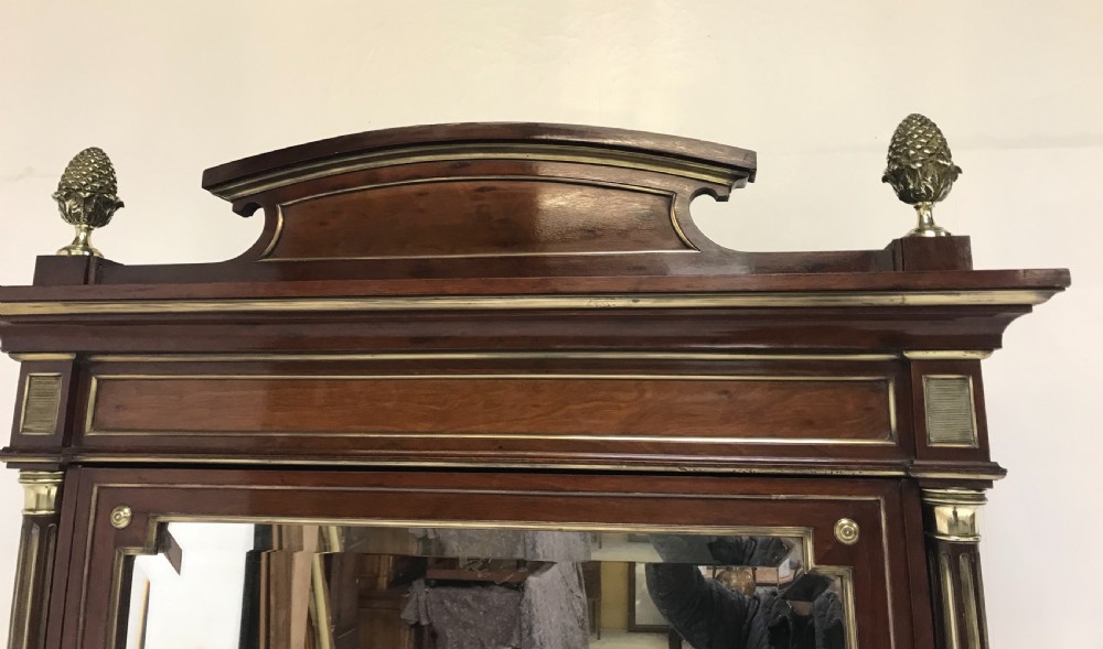 Brass inlaid wardrobe  View VI