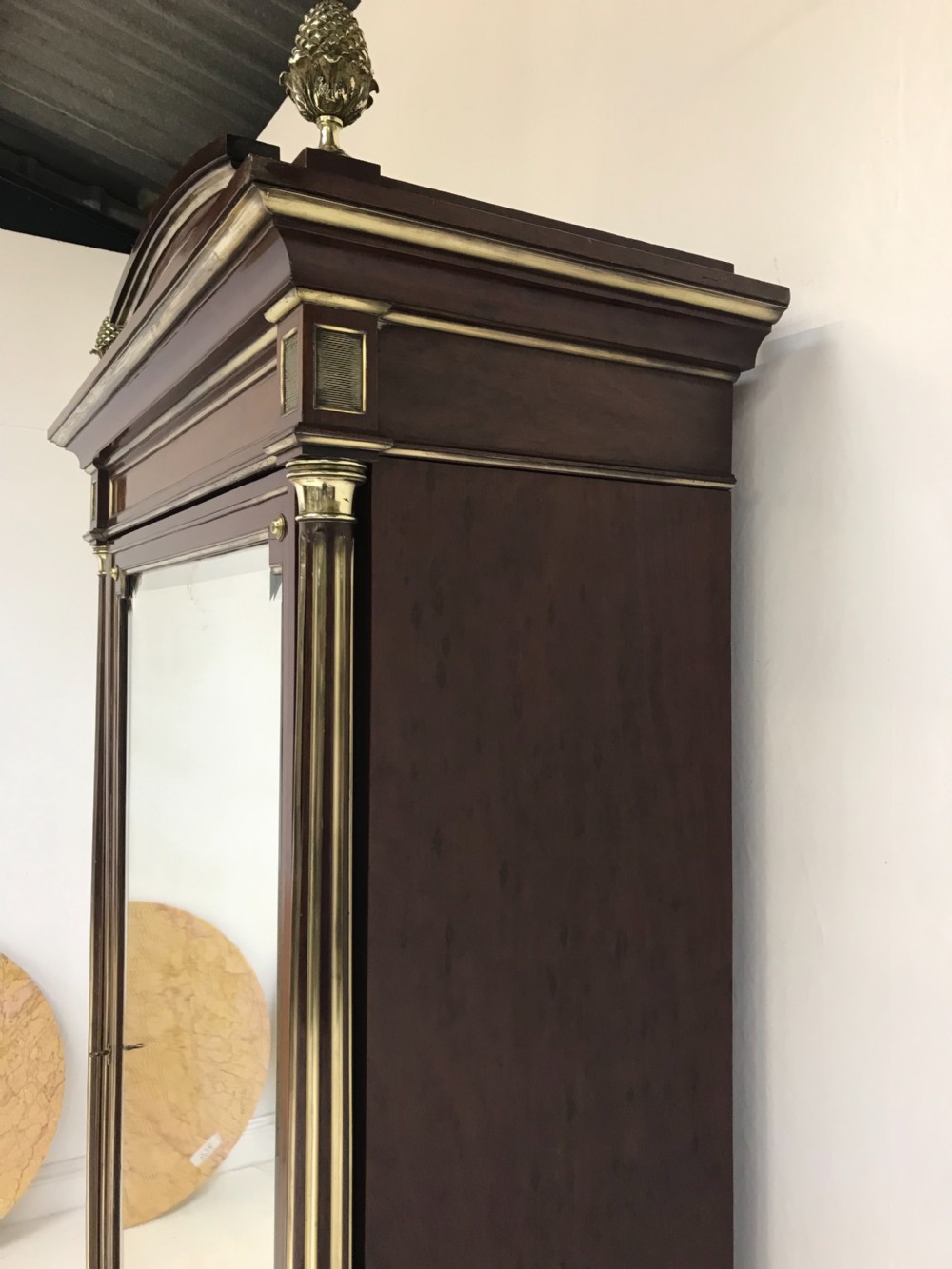 Brass inlaid wardrobe  View VII