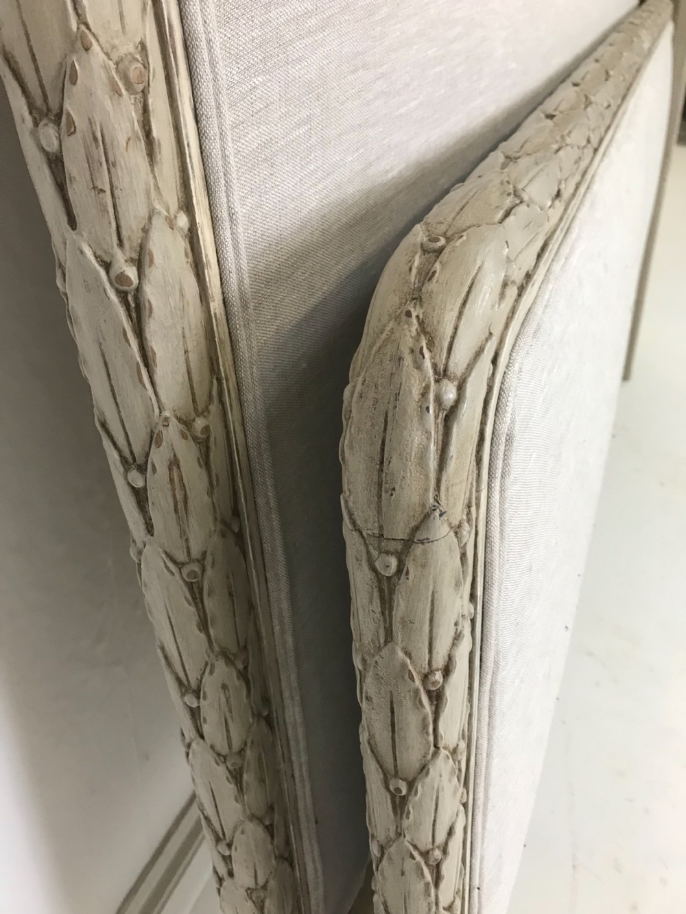 King Size Painted French bed  View V