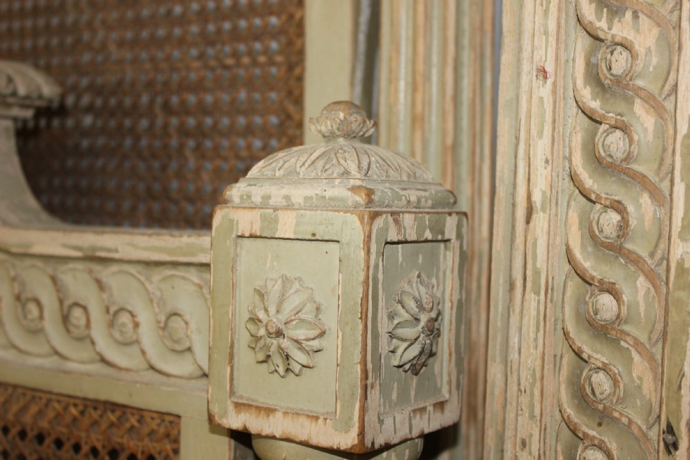 Original Painted French bed View IX