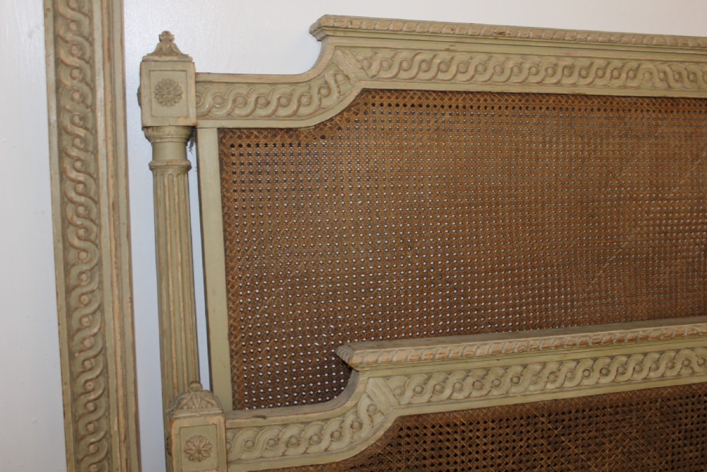 Original Painted French bed View X