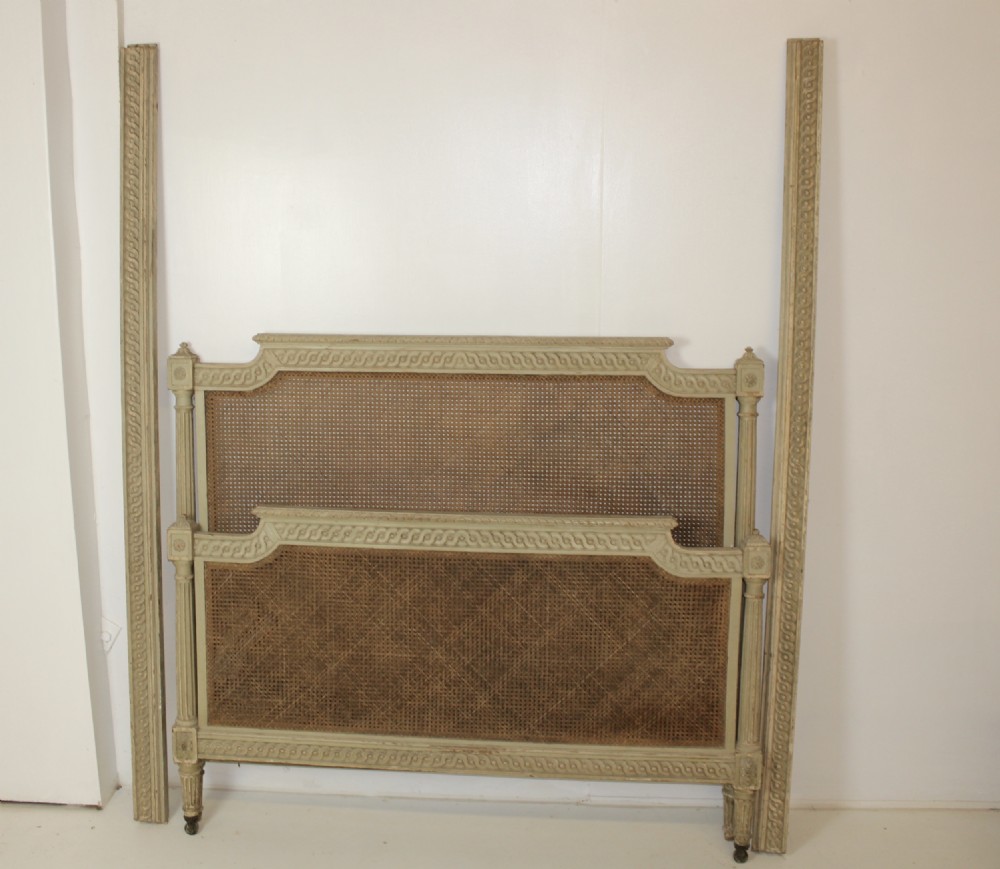 Original Painted French bed View XII