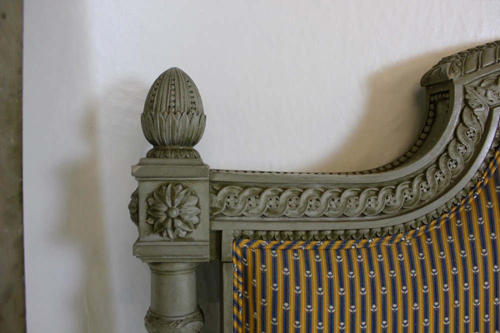 Original Painted King sized Bed View VII