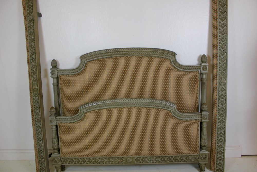 Original Painted King sized Bed View IX
