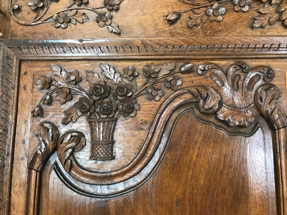 French antique wedding Armoire View IV