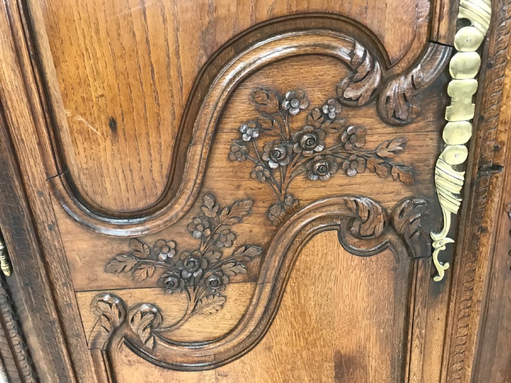 French antique wedding Armoire View VI