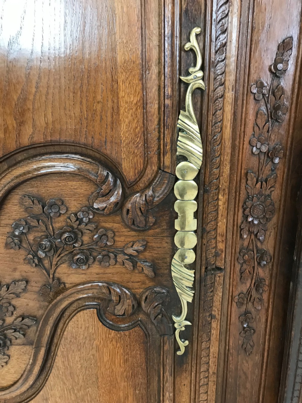 French antique wedding Armoire View VII