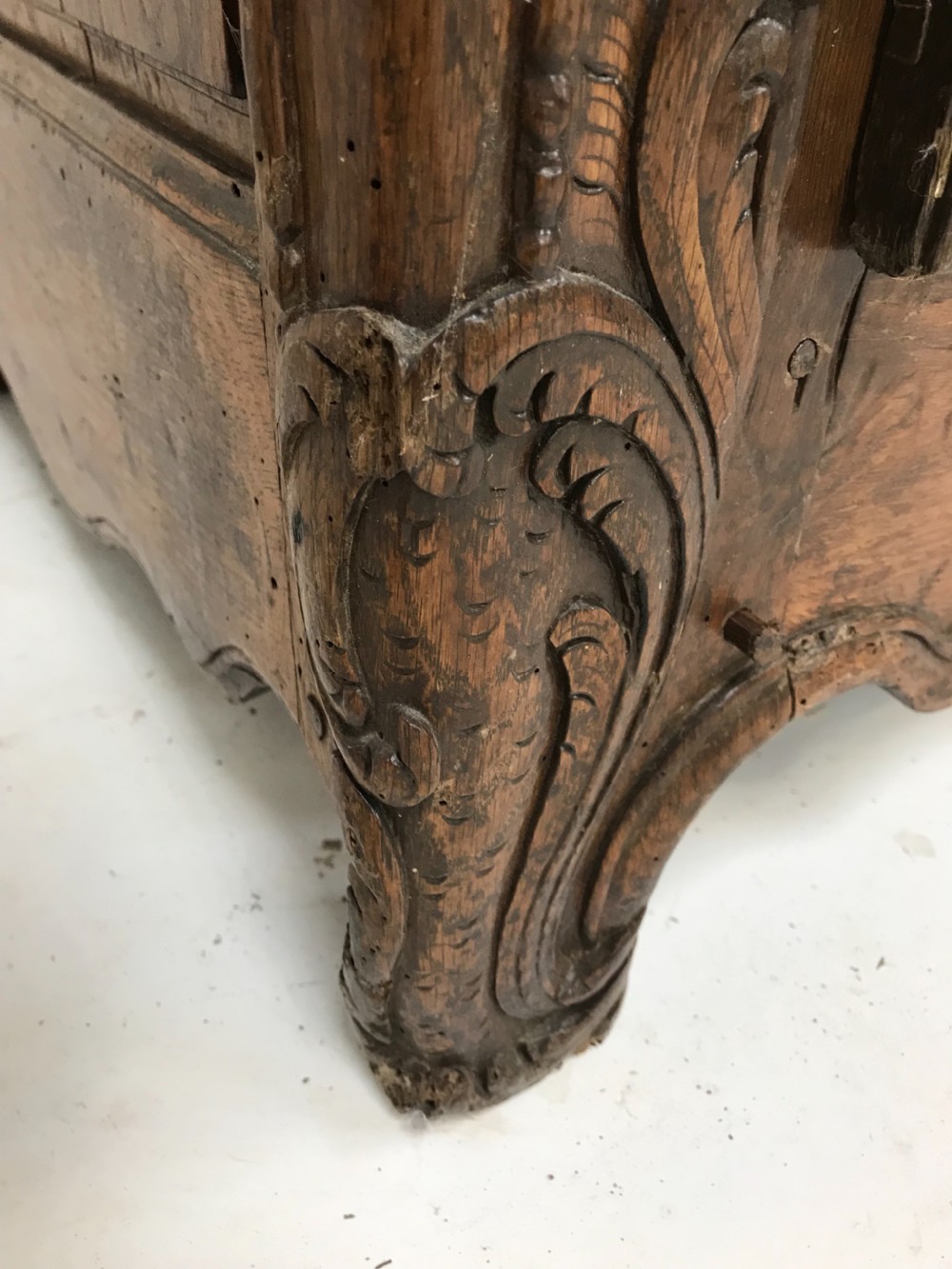 French antique wedding Armoire View XI