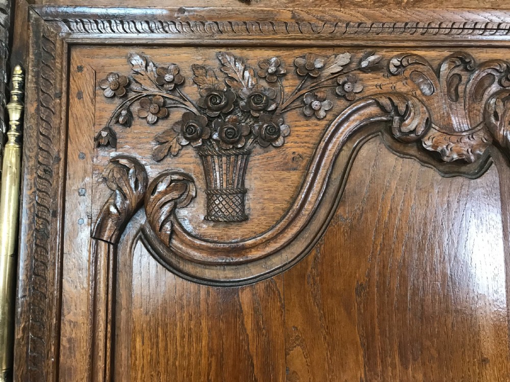 French antique wedding Armoire View XIII